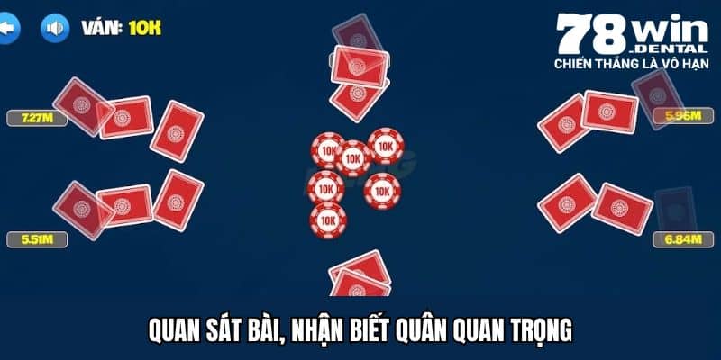 Bài Cào Rùa: Đánh Bài Hốt Bạc Mỏi Tay Cùng Cao Thủ 78Win 6 Tips quan sát nhận biết quân bài quan trọng